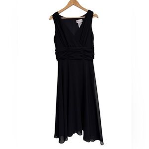 Citi Clothing Black A Line Dress Size 10